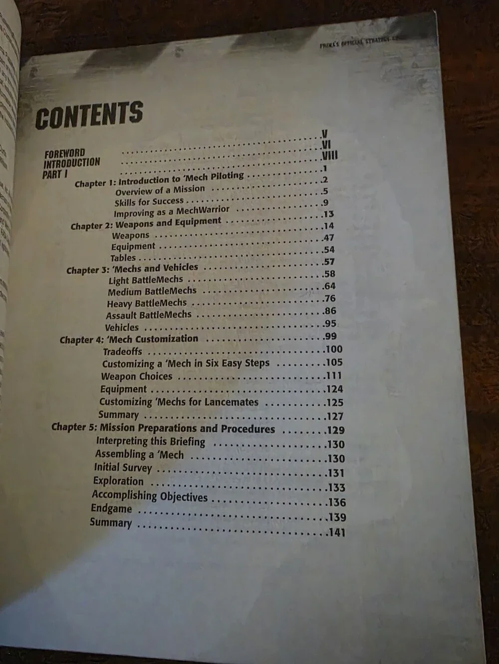 MechWarrior 3: Prima's Official Strategy Guide Paperback
